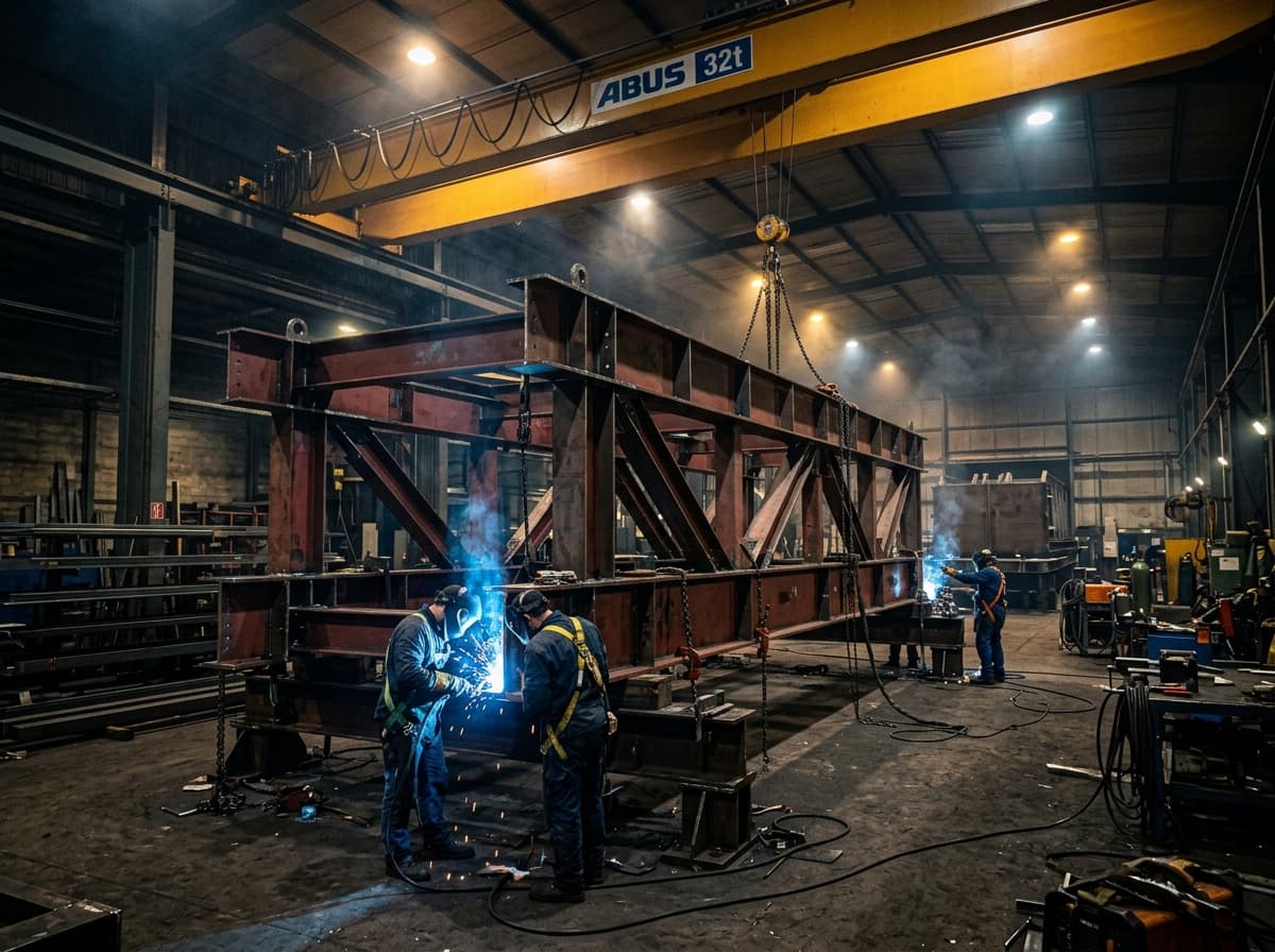 Heavy Steel Structural Frame
